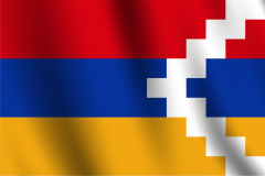 Bandera de Alto Karabaj