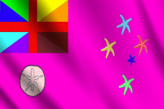 Bandera de Islas Mar de Coral