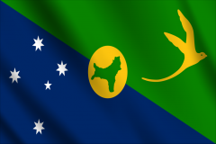Bandera de Islas de Christmas