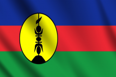 Bandera de Islas Nueva Caledonia