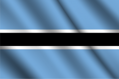 Bandera de Botswana
