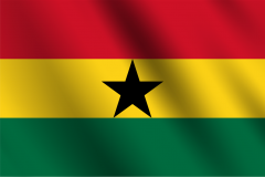 Bandera de Ghana