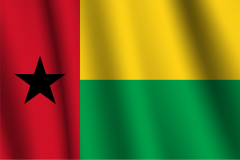 Bandera de Guinea Bissau