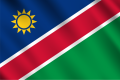 Bandera de Namibia