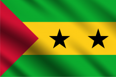Bandera de Santo Tome y Principe