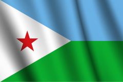 Bandera de Yibuti