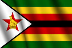 Bandera de Zimbabue