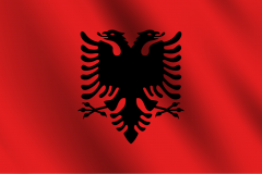 Bandera de Albania