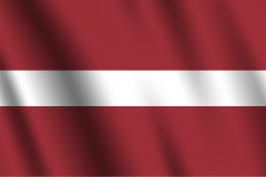 Bandera de Letonia