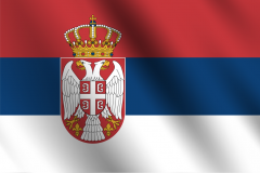 Bandera de Serbia