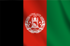 Bandera de Afganistan
