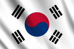 Bandera de Corea del Sur