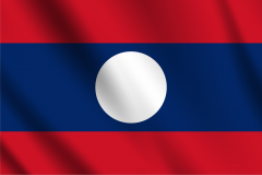 Bandera de Laos