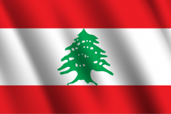 Bandera de Libano