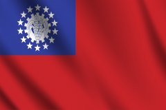 Bandera de Myanmar