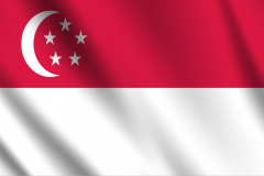 Bandera de Singapur