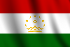 Bandera de Tayikistan