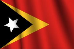 Bandera de Timor Oriental