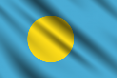 Bandera de Palaos