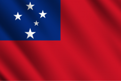 Bandera de Samoa