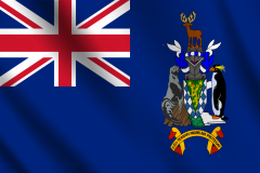 Bandera de Georgias del Sur y Sandwich del Sur