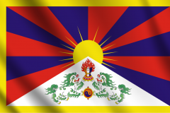 Bandera de Tibet