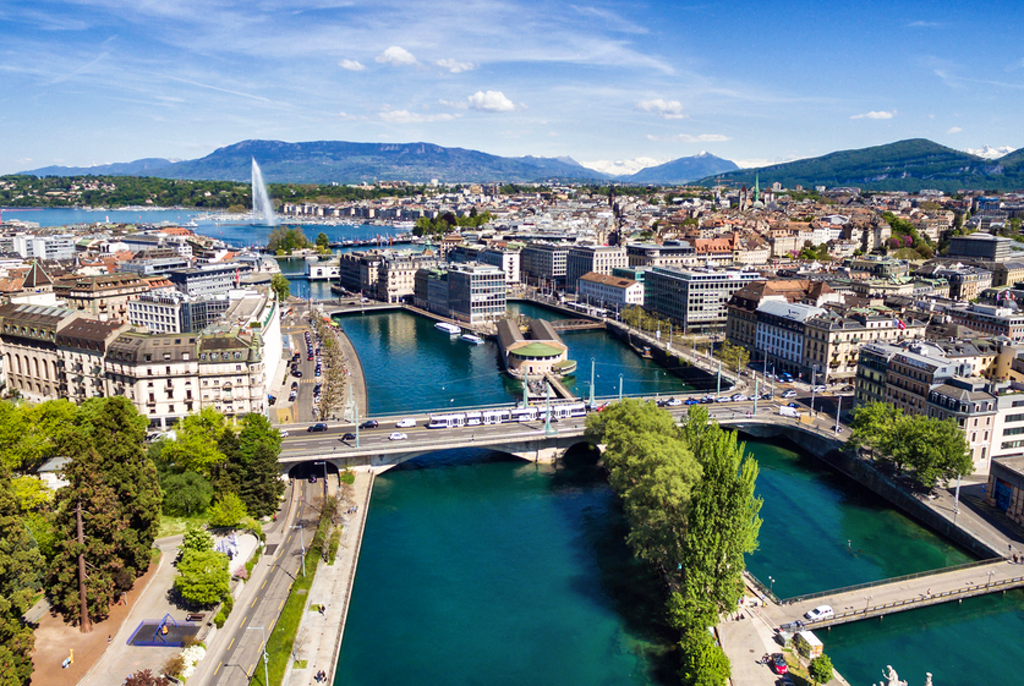 Lago Leman, Ginebra