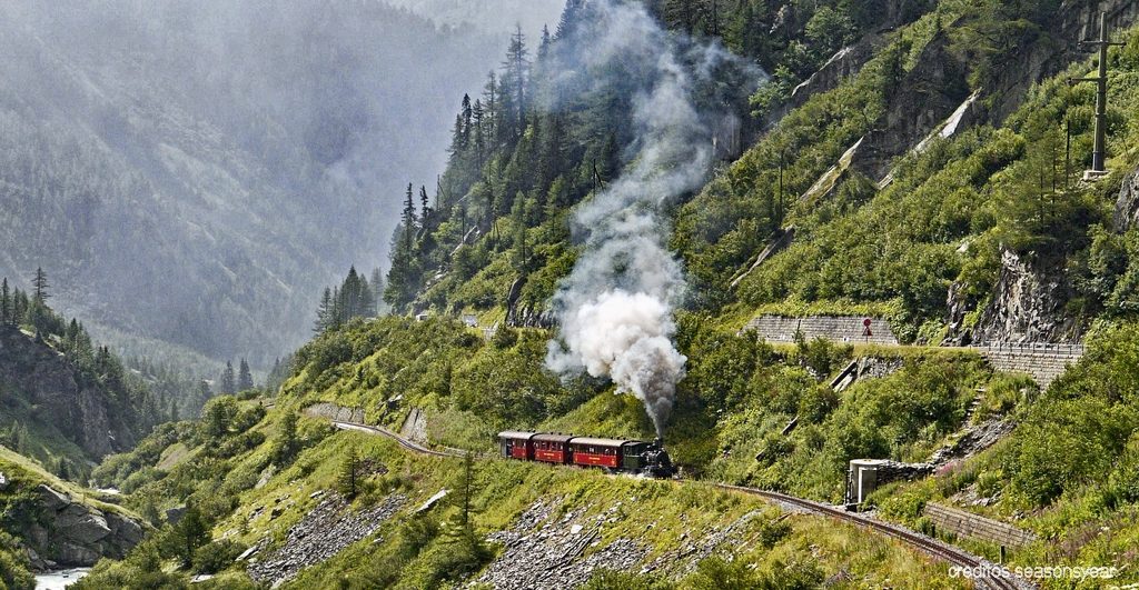 Recorrido en verano por Suiza