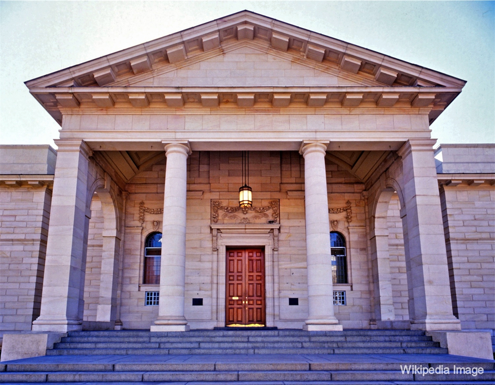 Entrada principal de la Galeria de Arte de Johannesburgo