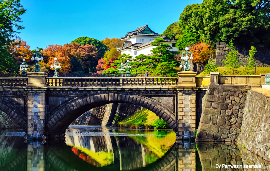 Palacio Imperial de Tokio, antiguo Castillo Edo - Shutterstock Image