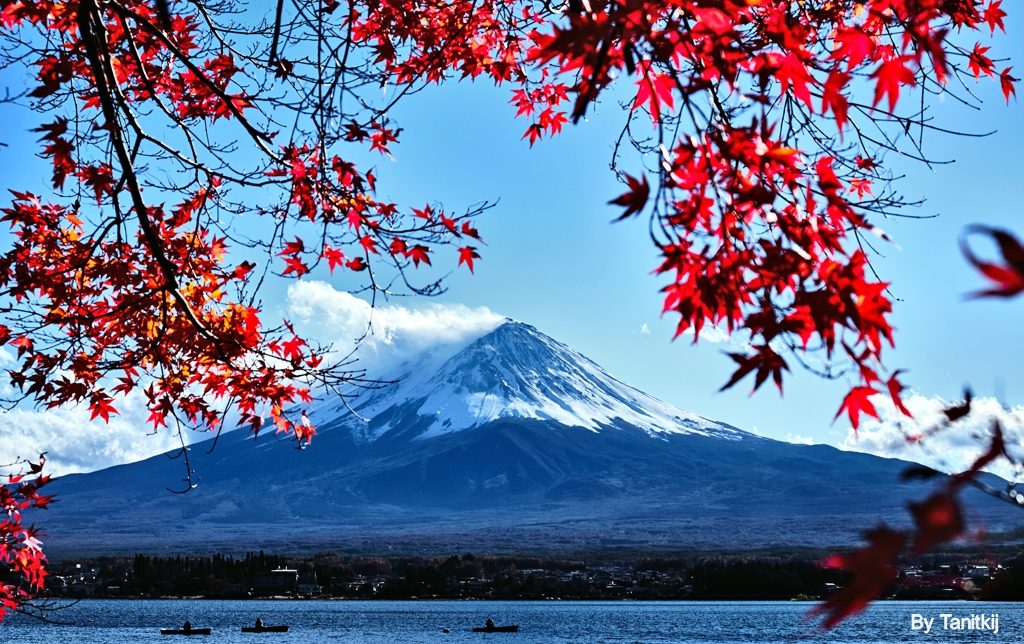 Vista del Monte Fuji en otoño, Tokio - Freepik
